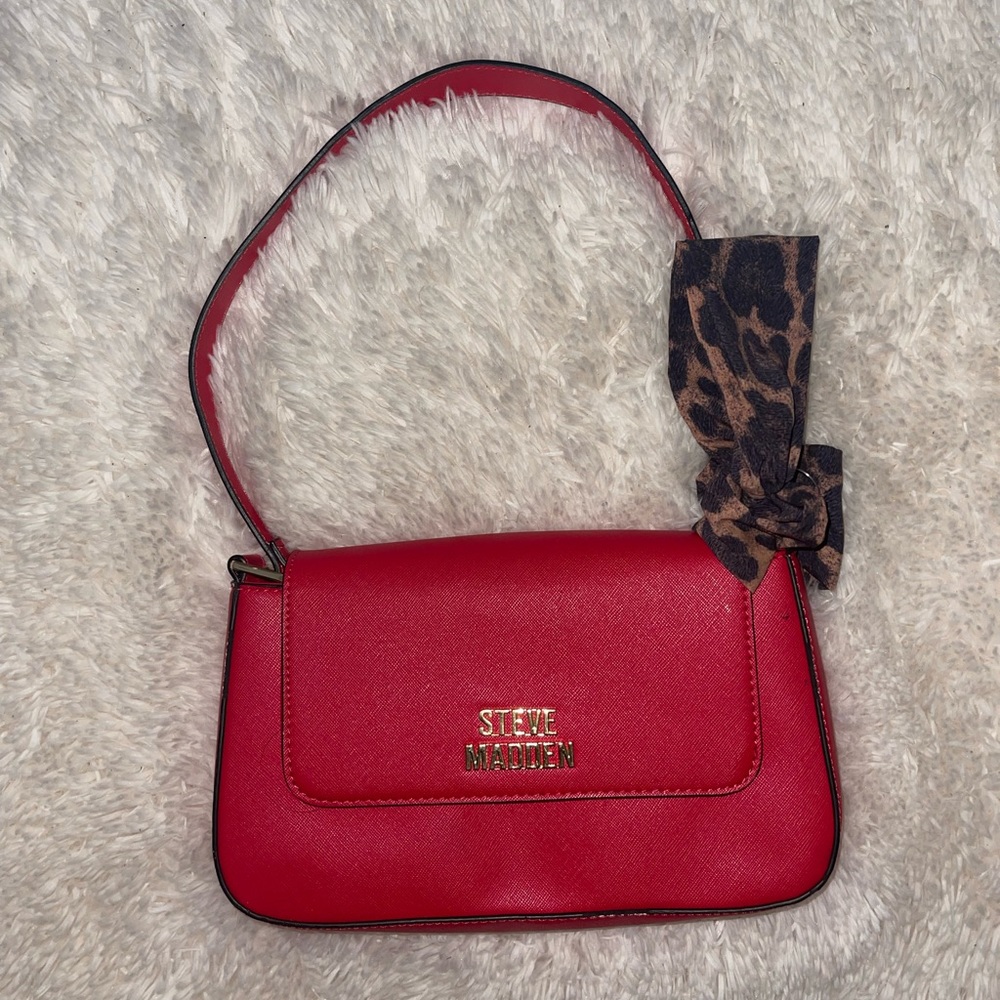 Red Steve Madden Purse